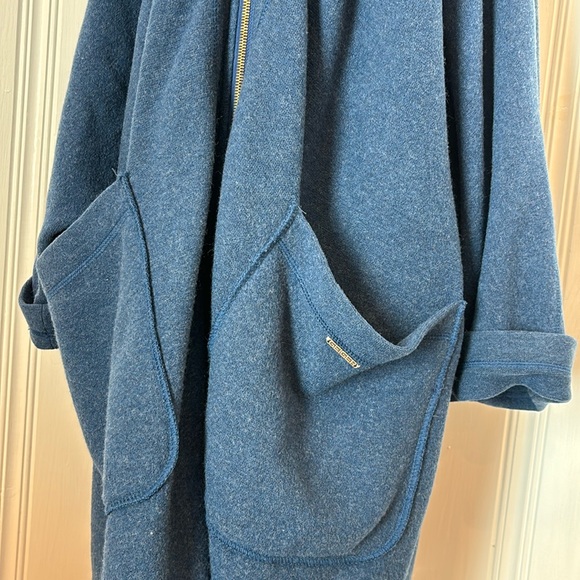 Unique GEIGER oversized lagenlook wool coat - Picture 5 of 8
